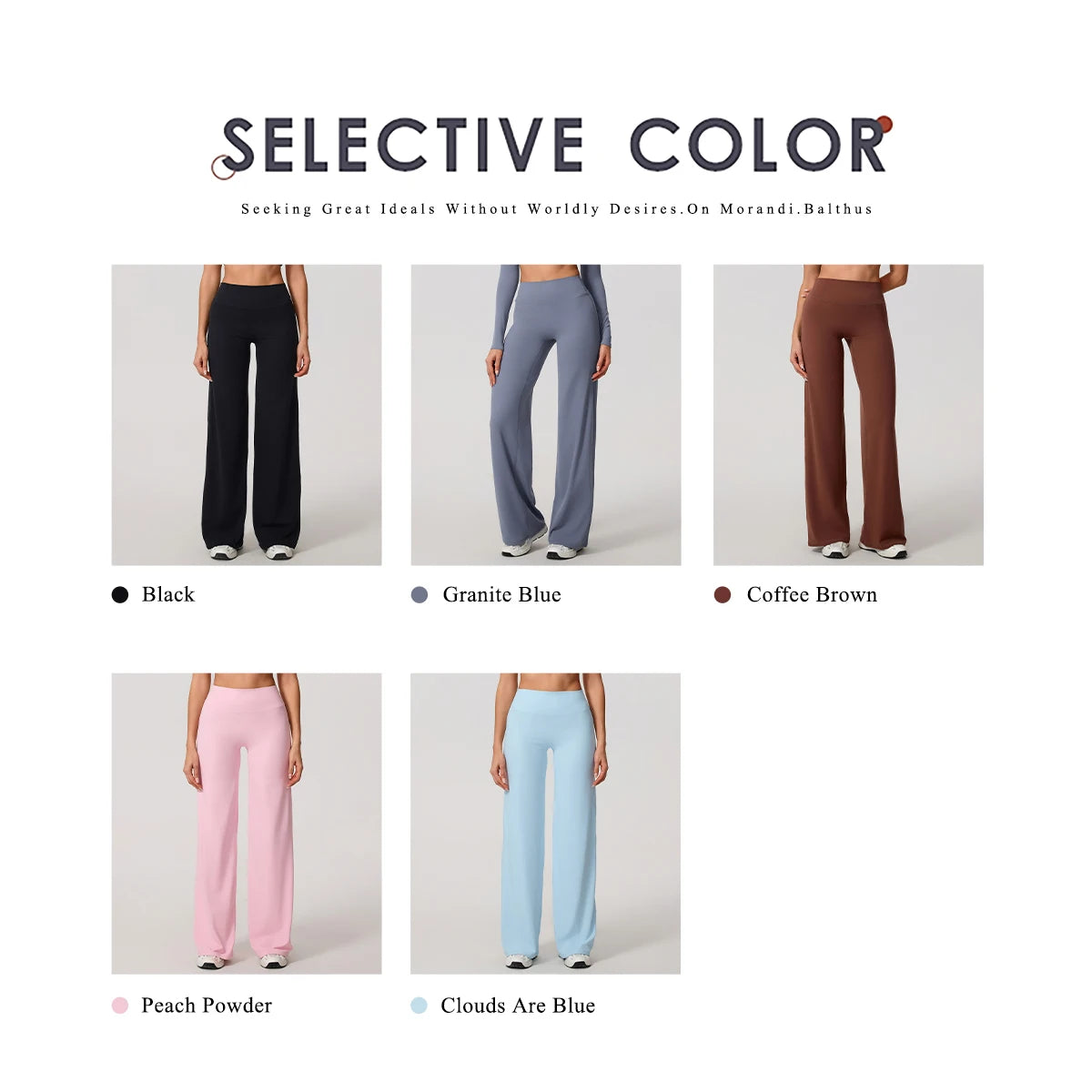 Grace High-Waist Wide-Leg Pants
