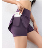 Tempo 2-in-1 High-Waist Running Shorts