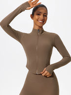 Aura Soft-Touch Zip-Up Jacket