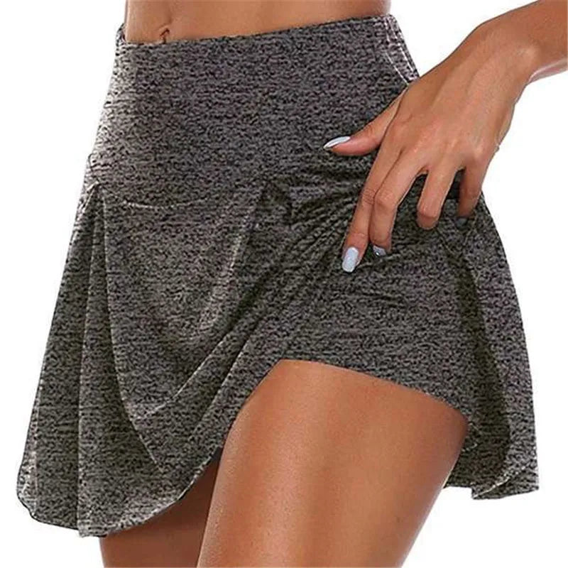 Essential High-Waist Skort