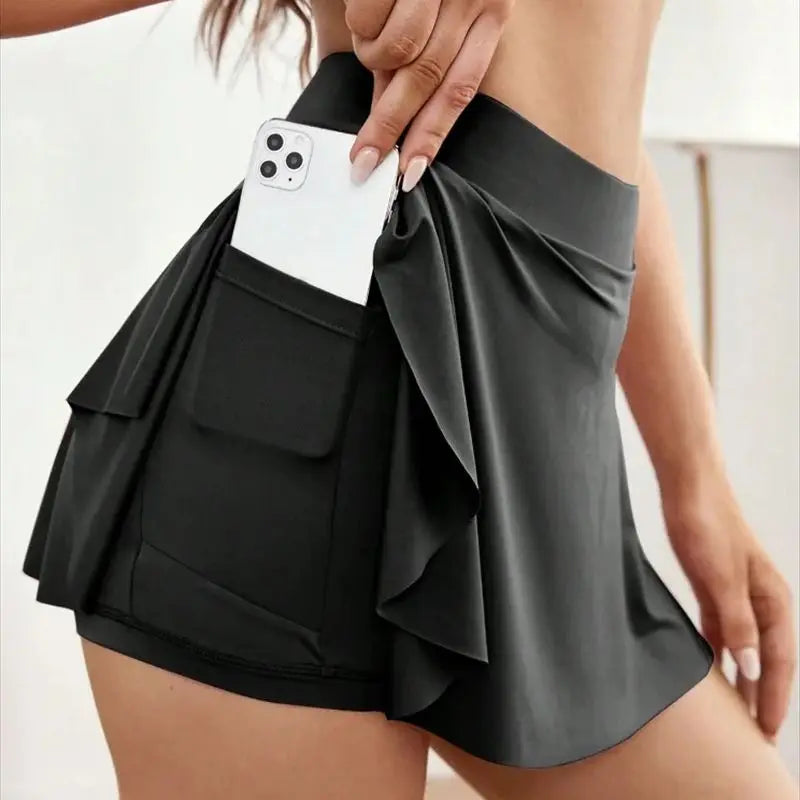 Swift Flowy Skort with Side Pockets