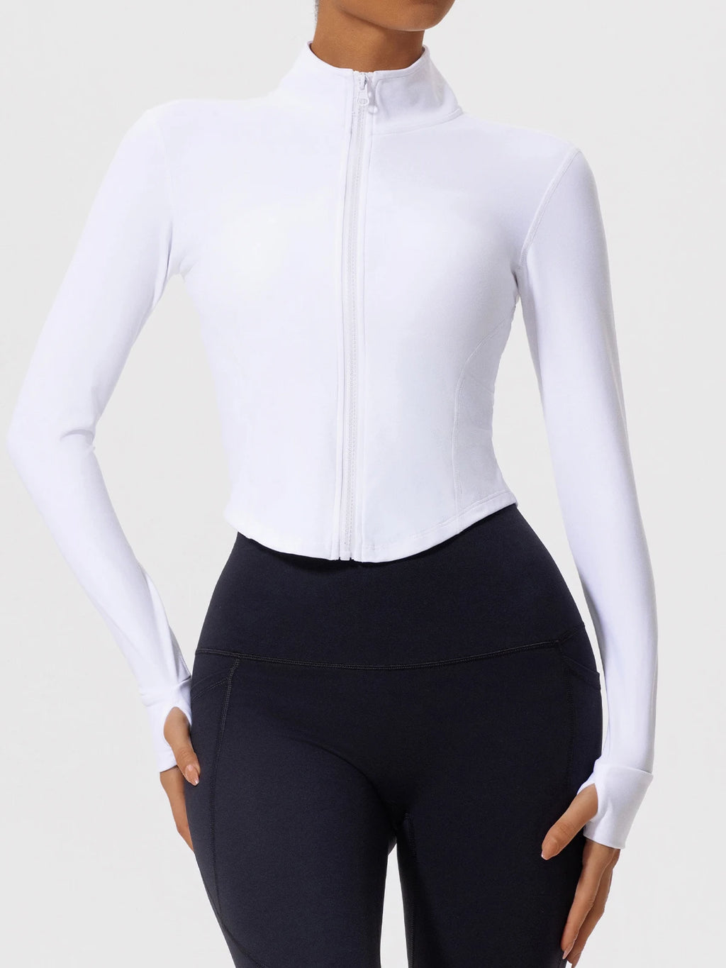 Aura Soft-Touch Zip-Up Jacket