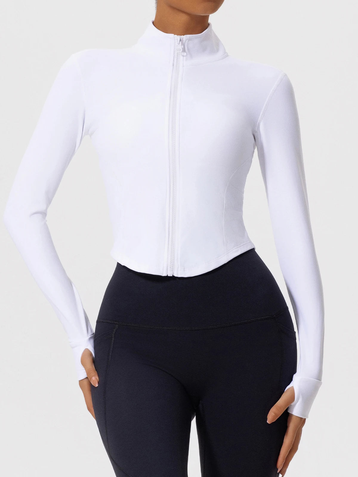 Aura Soft-Touch Zip-Up Jacket