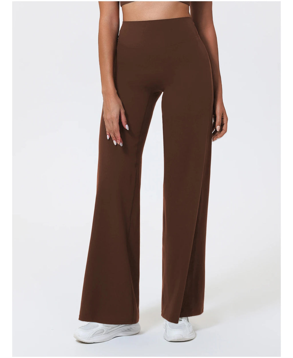 Grace High-Waist Wide-Leg Pants