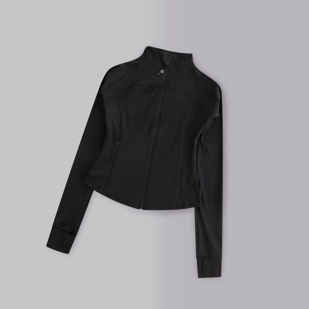 Define Smooth Zip-Up Training Jacket