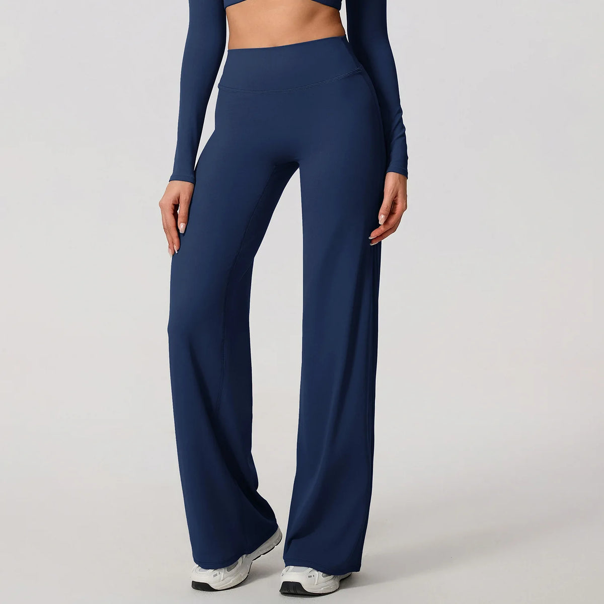Grace High-Waist Wide-Leg Pants