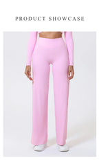 Grace High-Waist Wide-Leg Pants