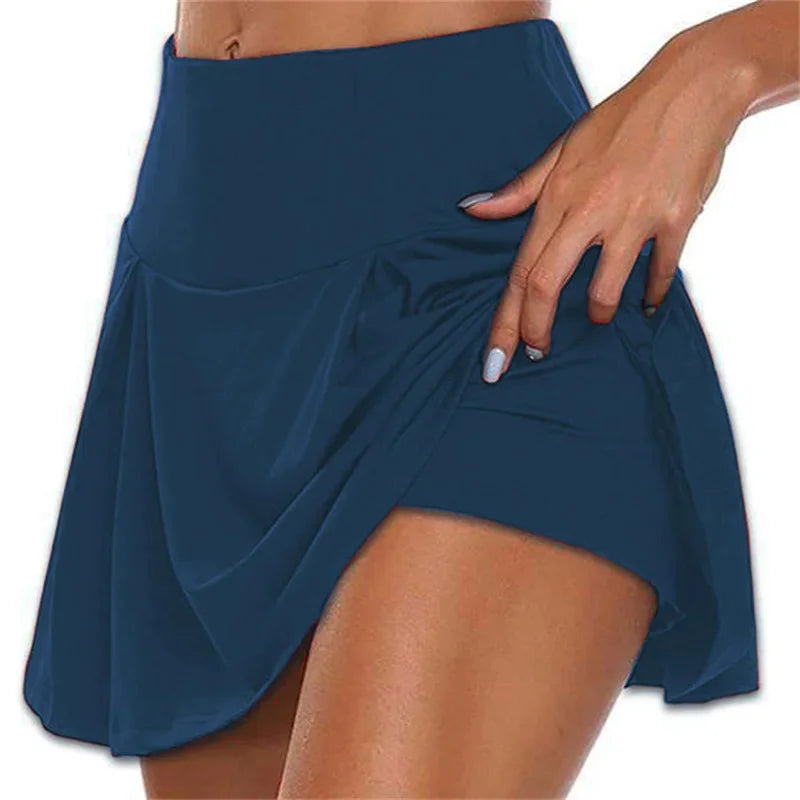 Essential High-Waist Skort