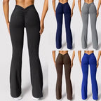 VigorFit Pleated Flare Pants