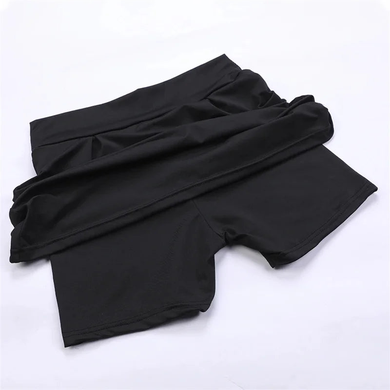 Essential High-Waist Skort