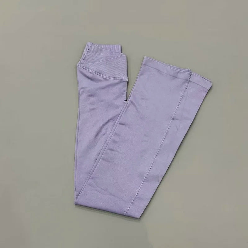 Aria Crossover Flare Leggings