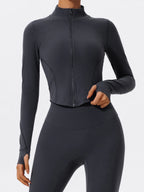 Aura Soft-Touch Zip-Up Jacket