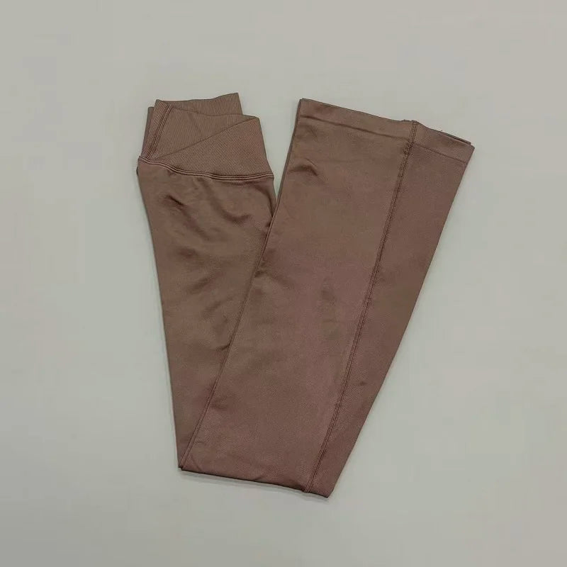 Aria Crossover Flare Leggings