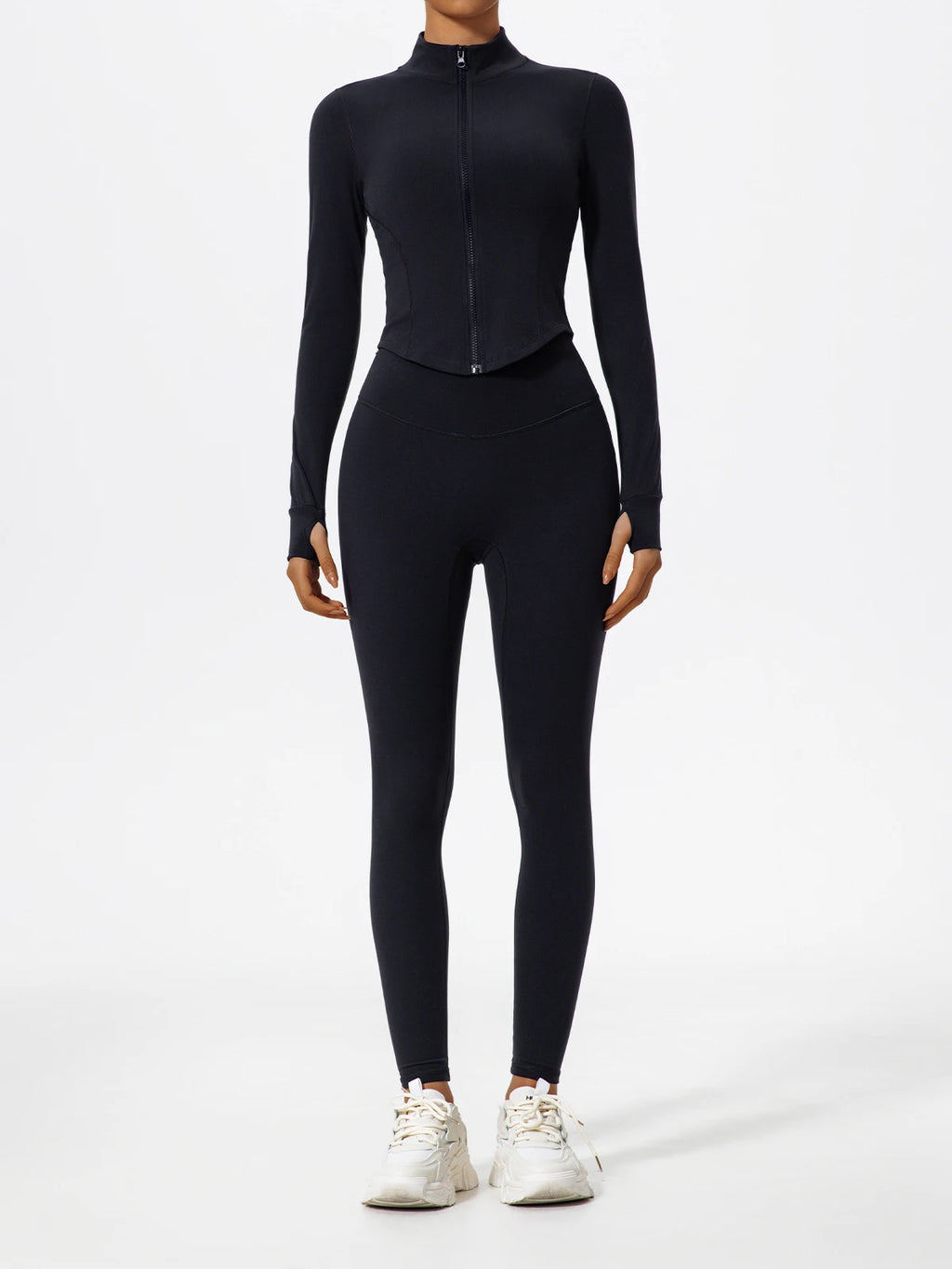 Aura Soft-Touch Zip-Up Jacket
