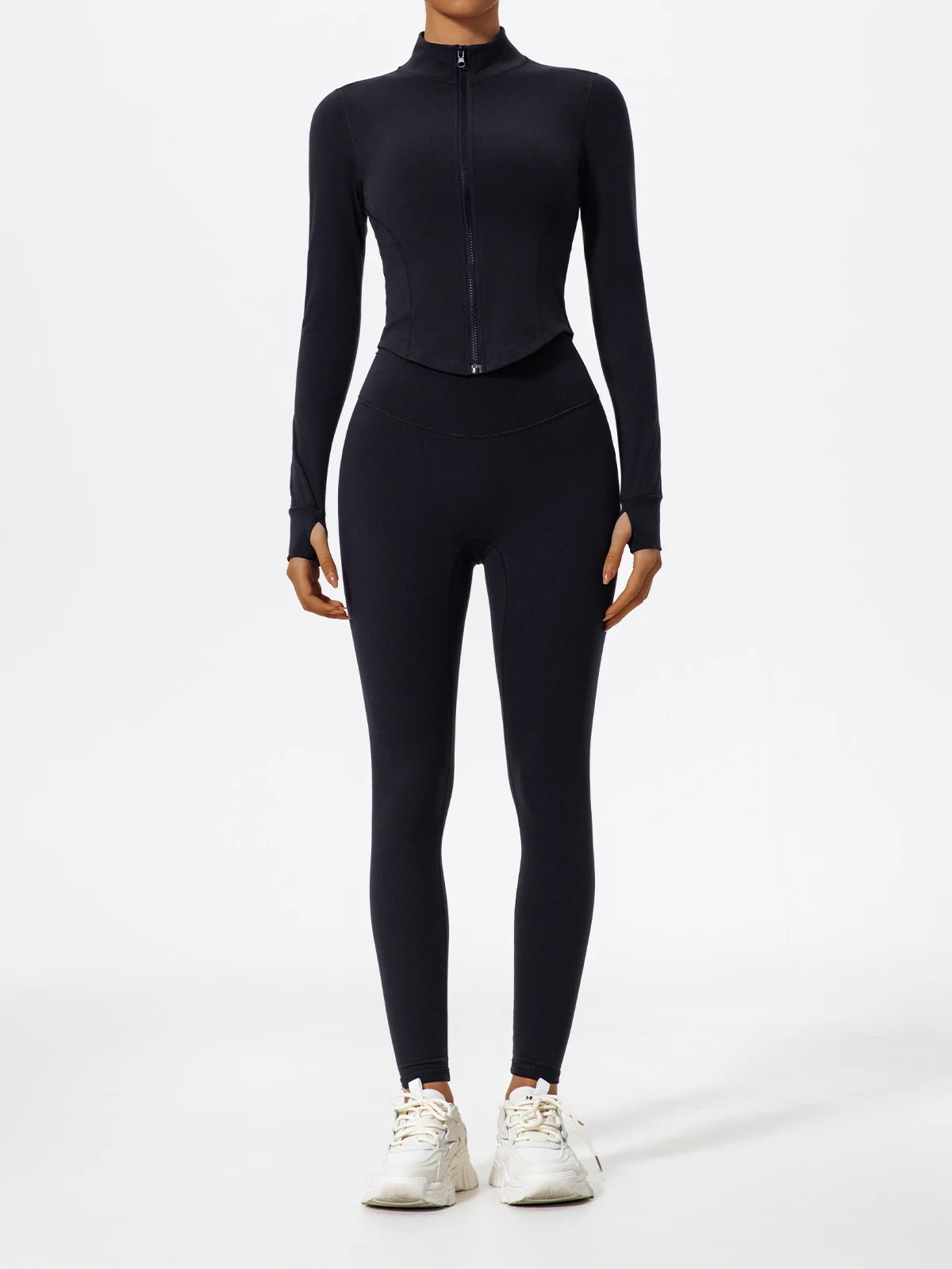 Aura Soft-Touch Zip-Up Jacket