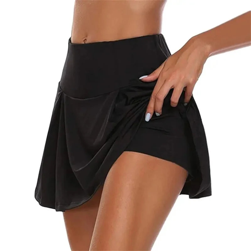 Essential High-Waist Skort