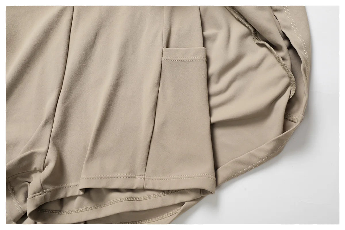 Serve Zip-Front Tennis Dress