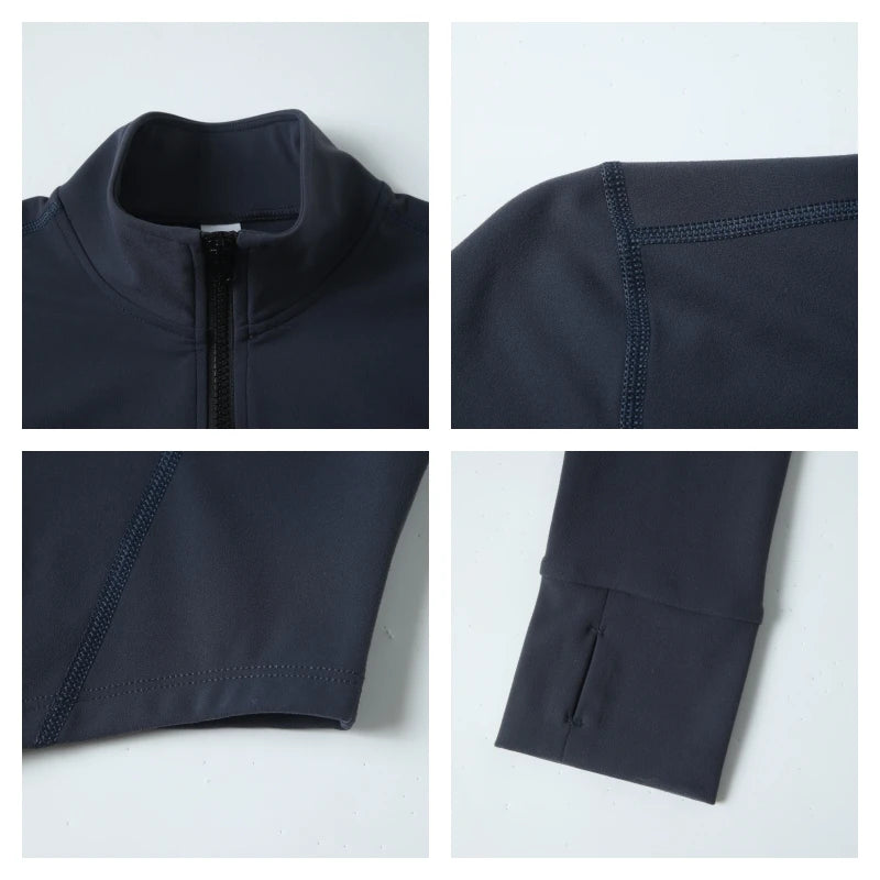 Aura Soft-Touch Zip-Up Jacket