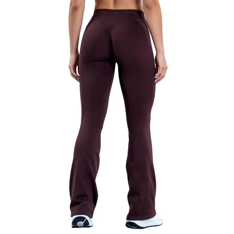 Nova V-Back Flare Leggings