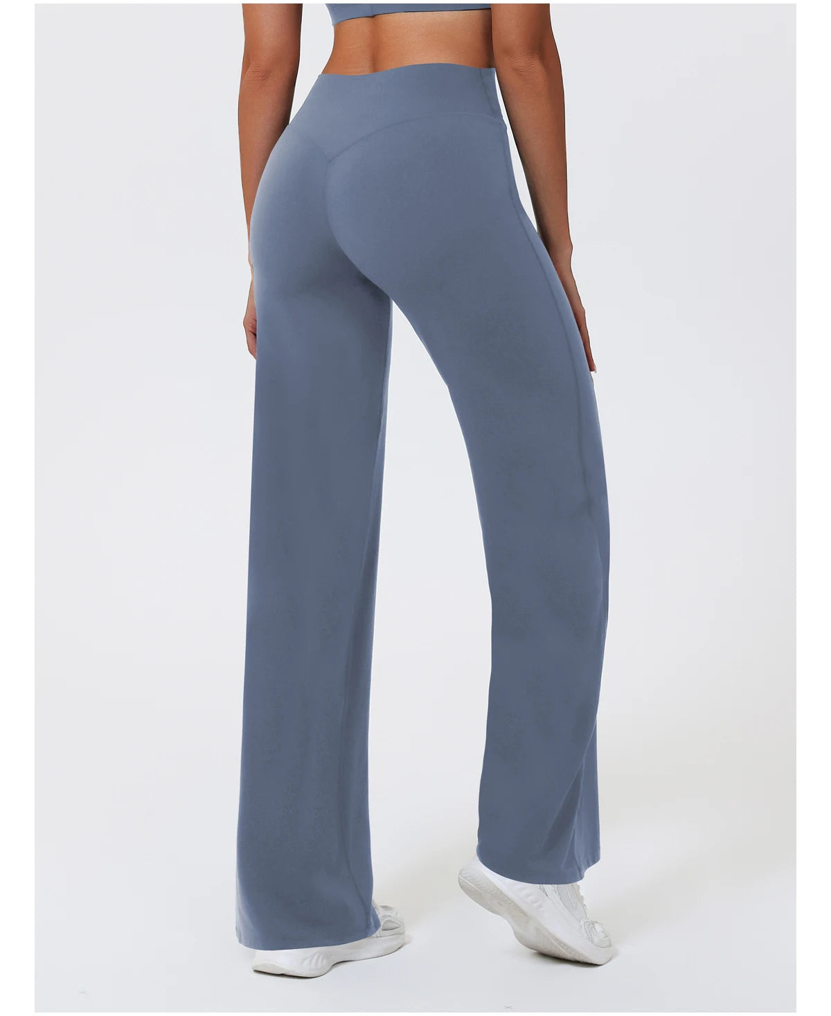Grace High-Waist Wide-Leg Pants