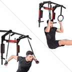 Heavy-Duty Wall Mounted Pull Up & Dip Station