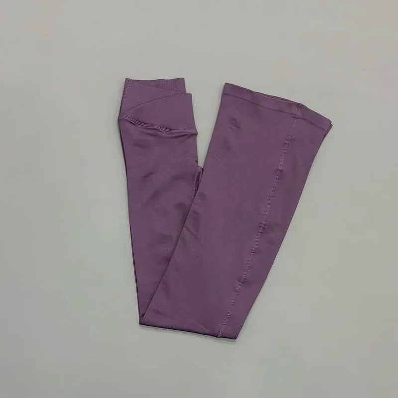 Aria Crossover Flare Leggings