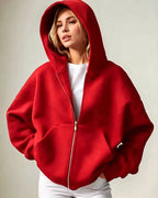 Haven Oversized Zip-Up Hoodie