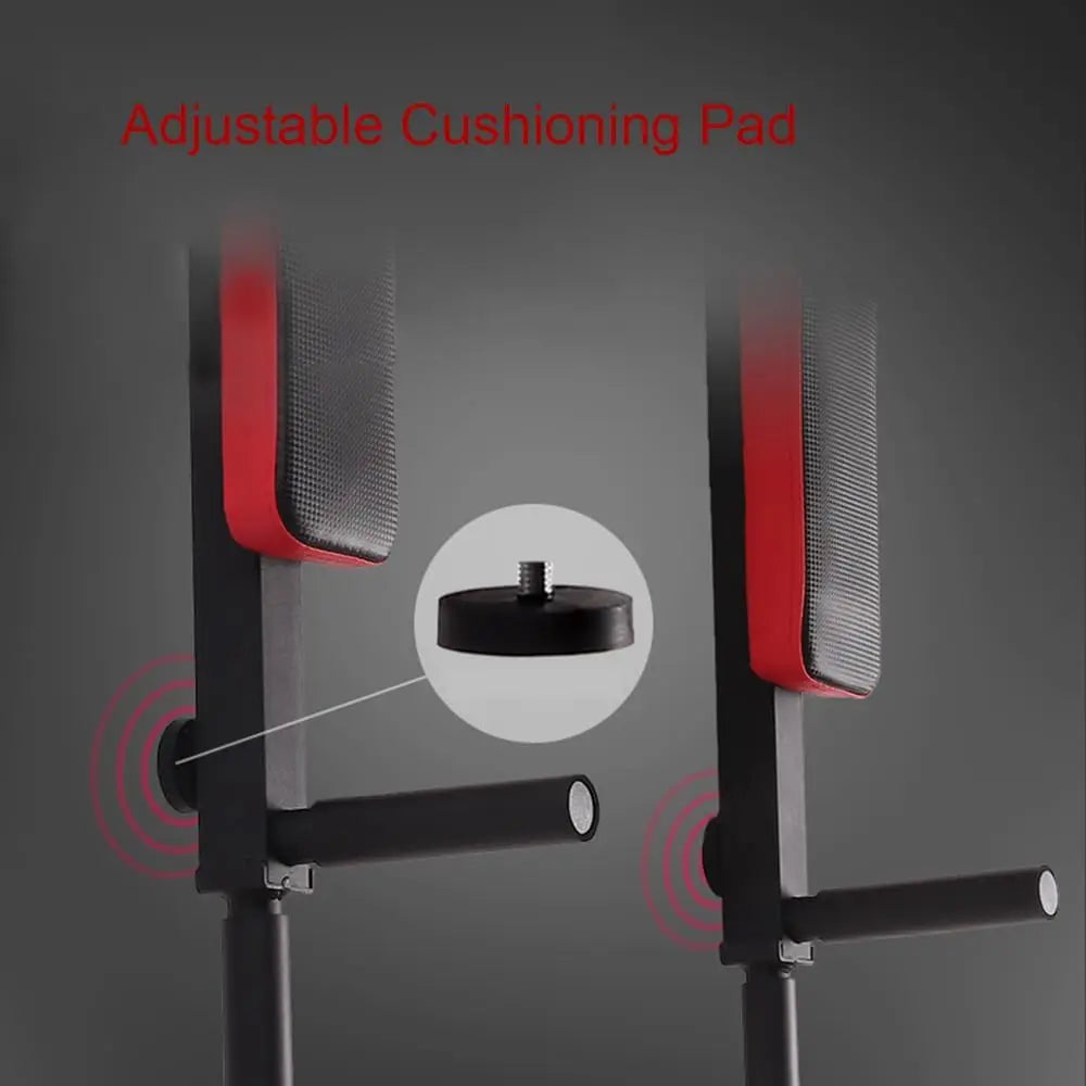 Heavy-Duty Wall Mounted Pull Up & Dip Station