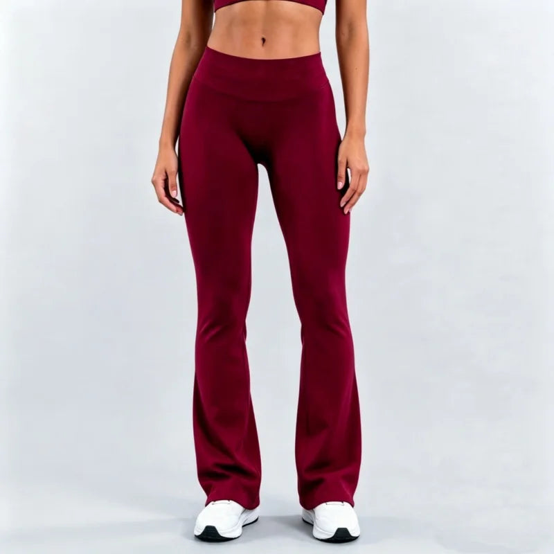 Nova V-Back Flare Leggings