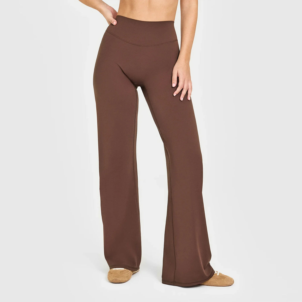 Grace High-Waist Wide-Leg Pants