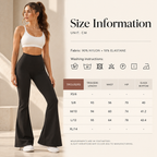 VigorFit Bell-Bottom Yoga Pants