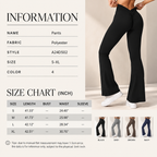 VigorFit Pleated Flare Pants