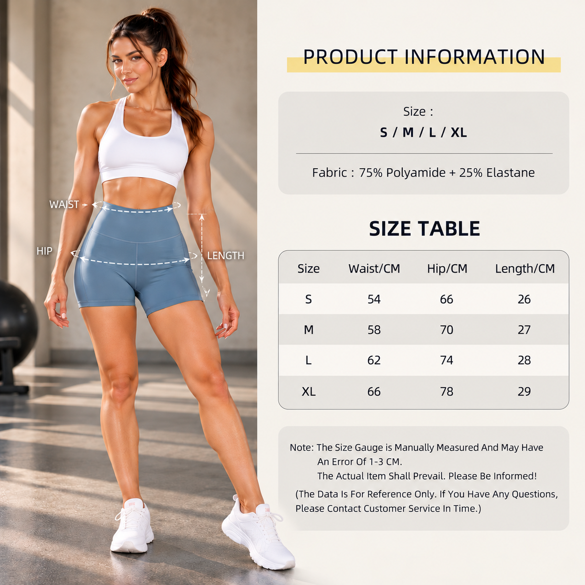 Pulse High-Waisted Training Shorts