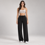 Wide-Leg Lounge Pants