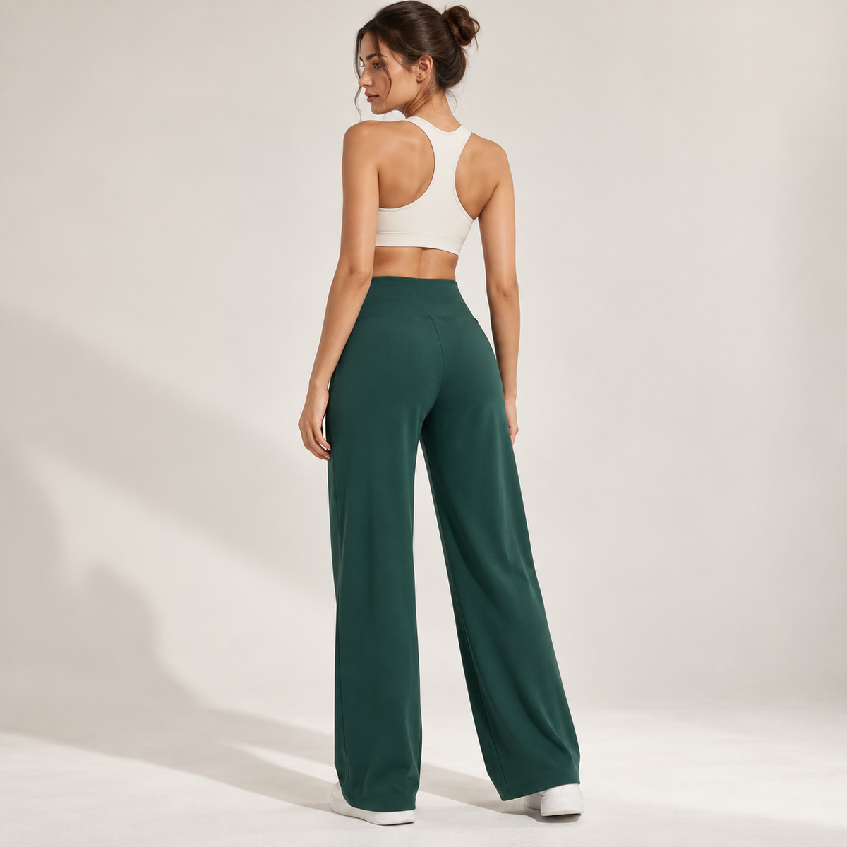Wide-Leg Lounge Pants