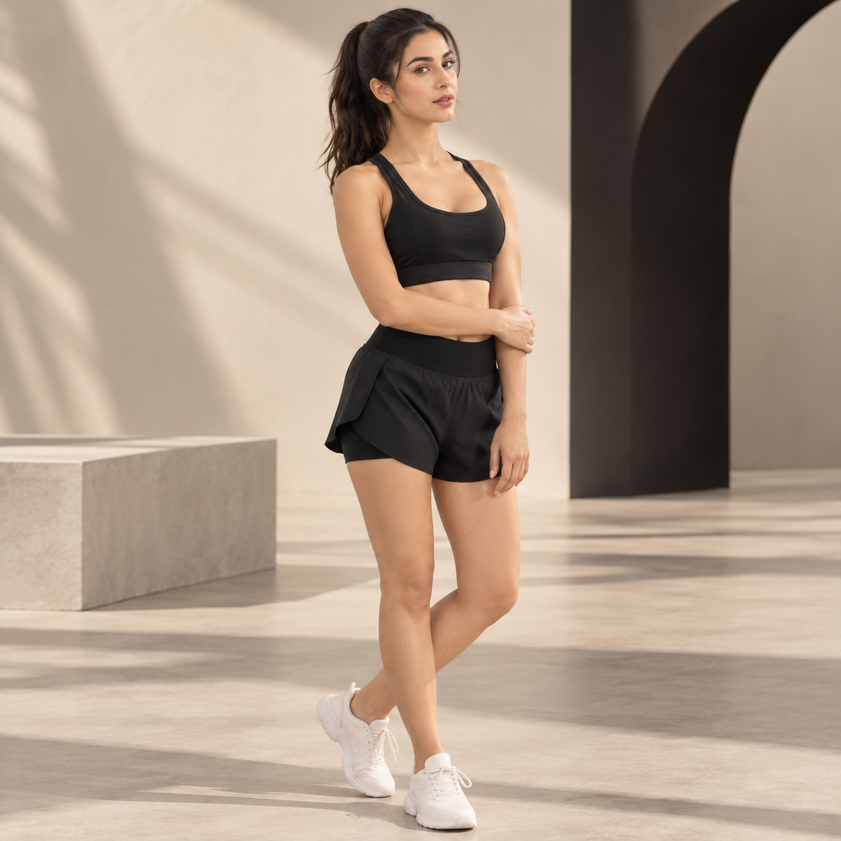 ElevateFlow Double-Deck Shorts