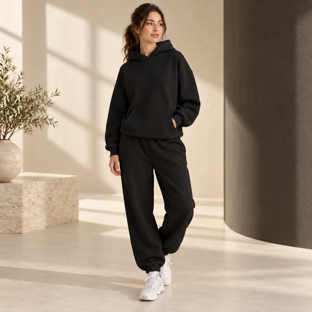 VigorFit Oversized Fleece Lounge Set