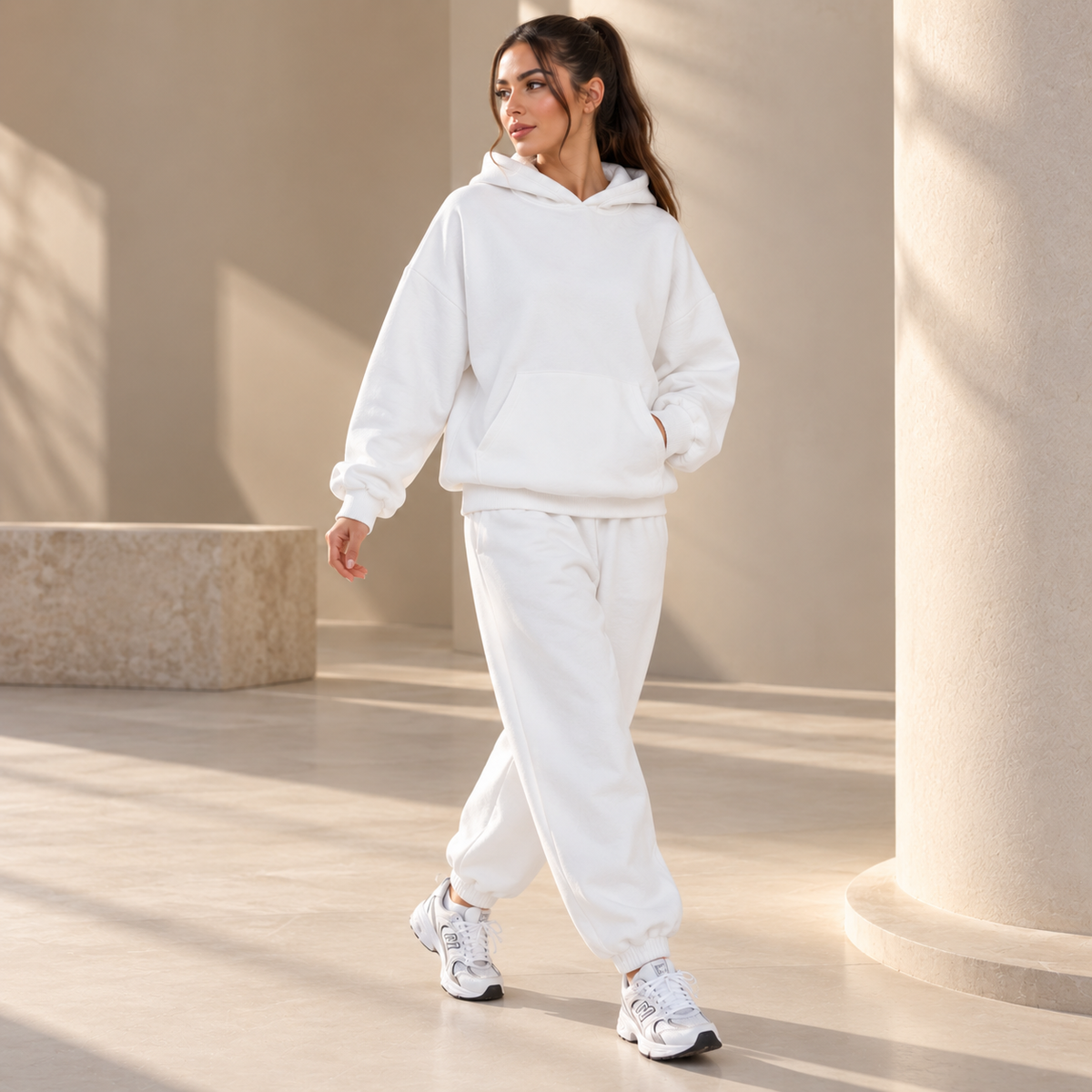 VigorFit Oversized Fleece Lounge Set