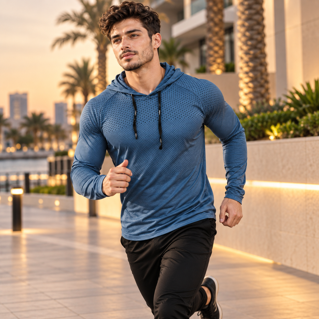 VigorFit Pro Mesh Training Hoodie