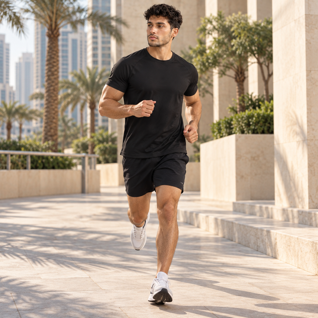 VigorFit Elite Slim Fit Gym Tee
