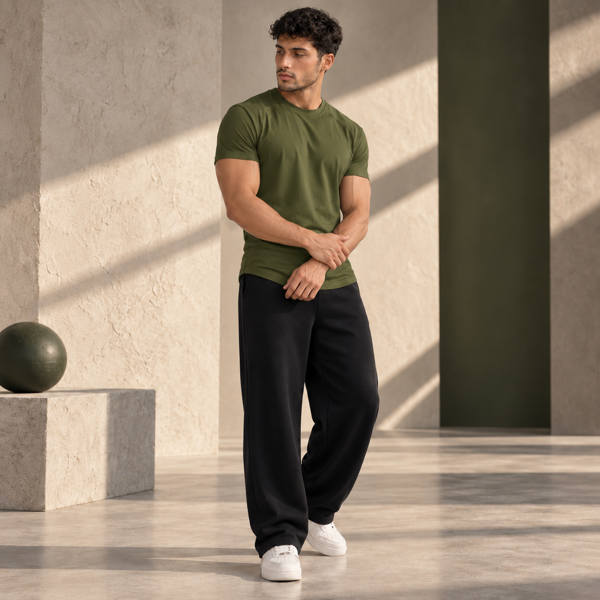VigorFit Elite Slim Fit Gym Tee